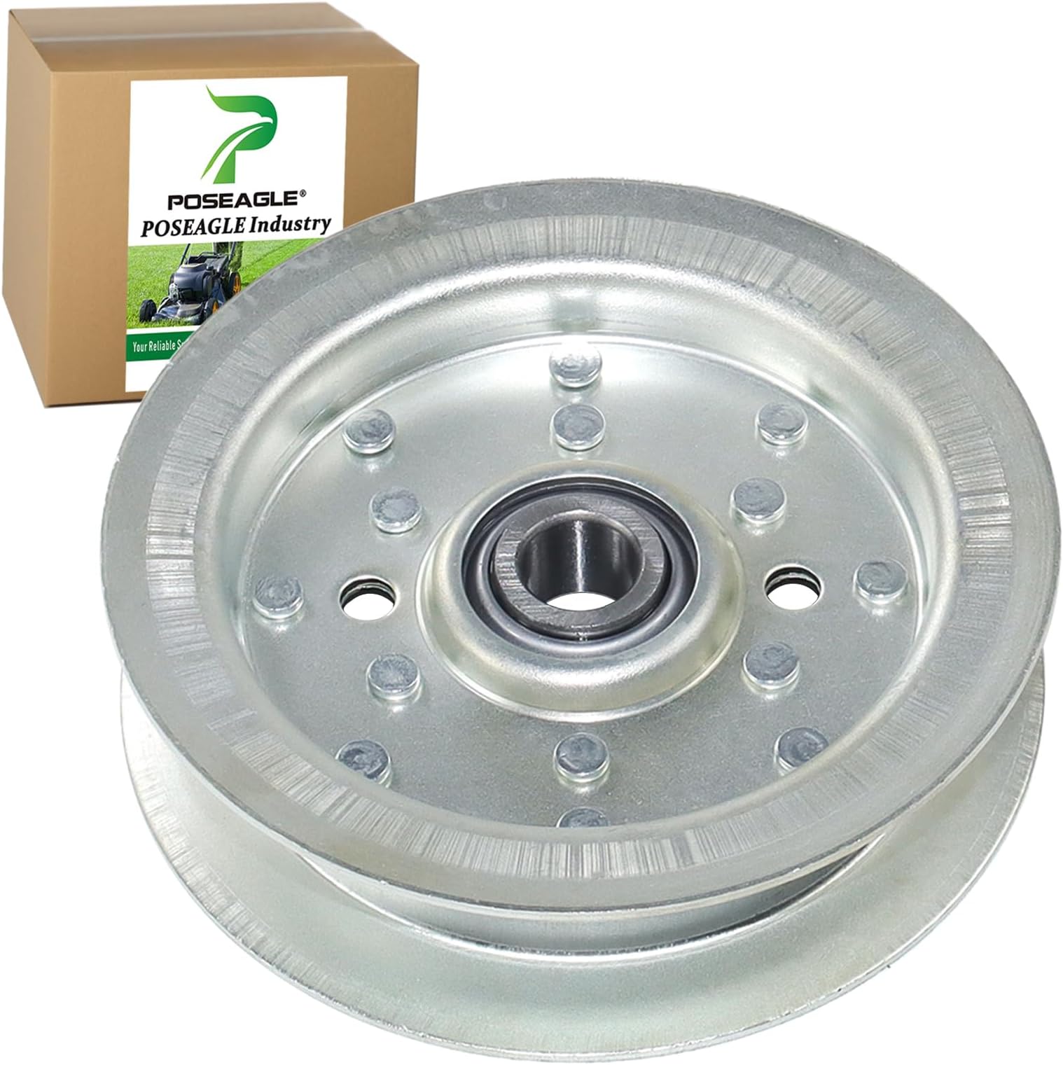 301564 Idler Pulley 4" Replaces 300401 for Dixie Chopper 2250, 2344, 2044, 2350, 2460, 2560, 2750, 2760, 3360, 3372, Classic 2550, Classic 2750 T, Classic 2750 W, Classic 2760 Lawn Decks