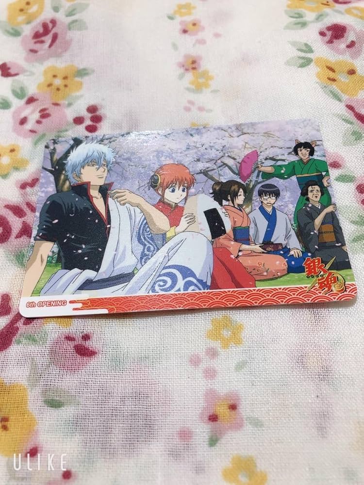 Amazon.co.jp: 銀魂 クリアコレクション op.edカード 坂田銀時