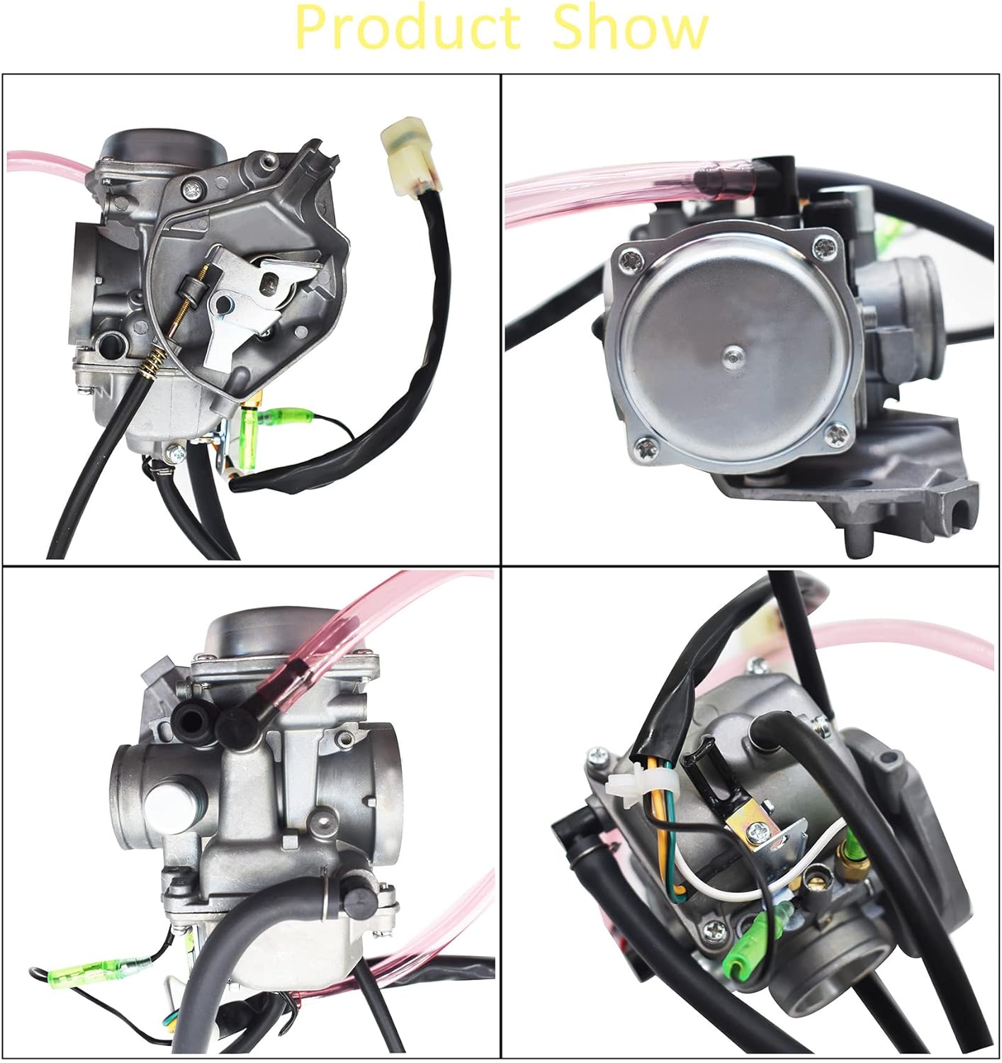 WFLNHB Carburetor Replacement for Kawasaki KVF300 Prairie 2X4 / 4X4 Carb 1999-2002