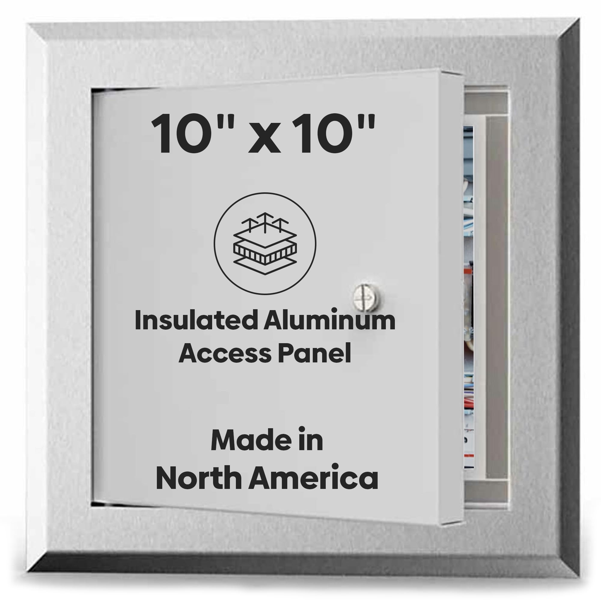 Amazon.com : Best 10” x 10” Insulated Aluminum Access Door