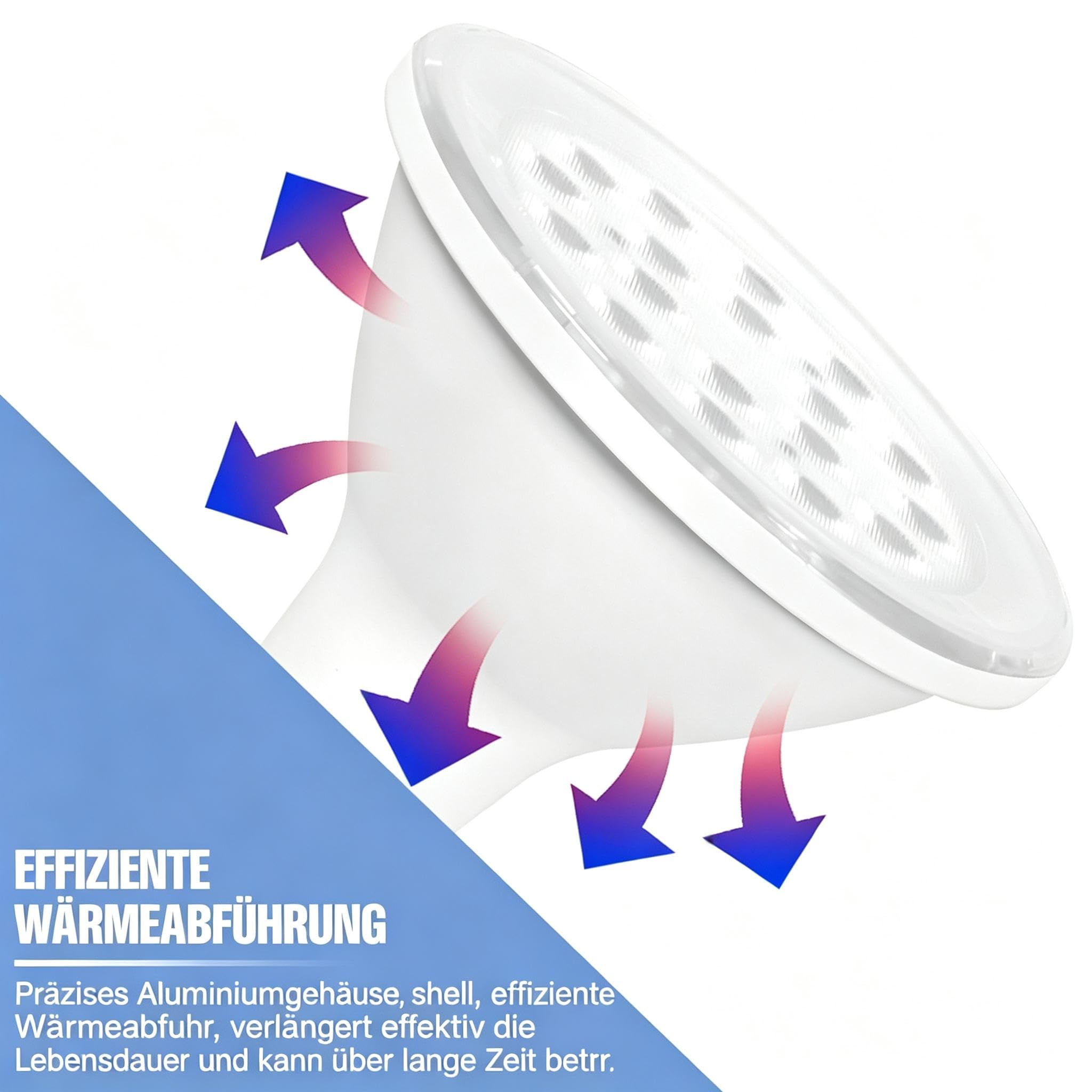 4 Stück 20W Leuchtmittel, 1025 Lumen, Tageslichtbirnen, 220V Reflektor-Leuchtmittel, Universal-Lampenbirnen mit E27 Sockel, flimmerfrei, Innenbeleuchtung für Küche, Schlafzimmer und Wohnbereiche