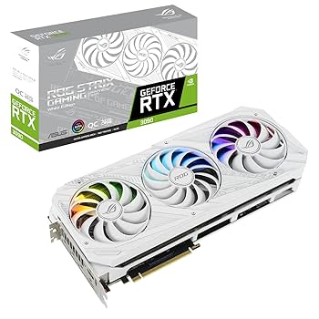 ASUS ROG Strix GeForce RTX 3090 White OC Edition 24 GB