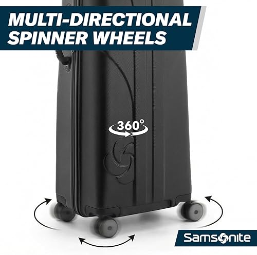 Miniatura 6 de Samsonite Tour Classic Golf Hard Case Golf Travel Bag, Lightweight & Durable ABS Shell, 360 Degree Multi-Directional Wheels