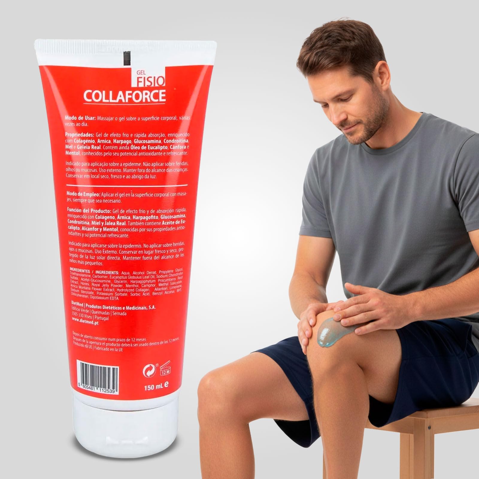 Dietmed Collaforce Fisio Gel effetto freddo, 75ml