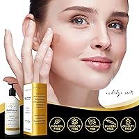 Vista 2 de Conductive Gel - Facial Hydrating Leave-On Gel Primer, Hyaluronic Acid, Collagen Peptide, Niacinamide, Vitamin E, Gold Foil