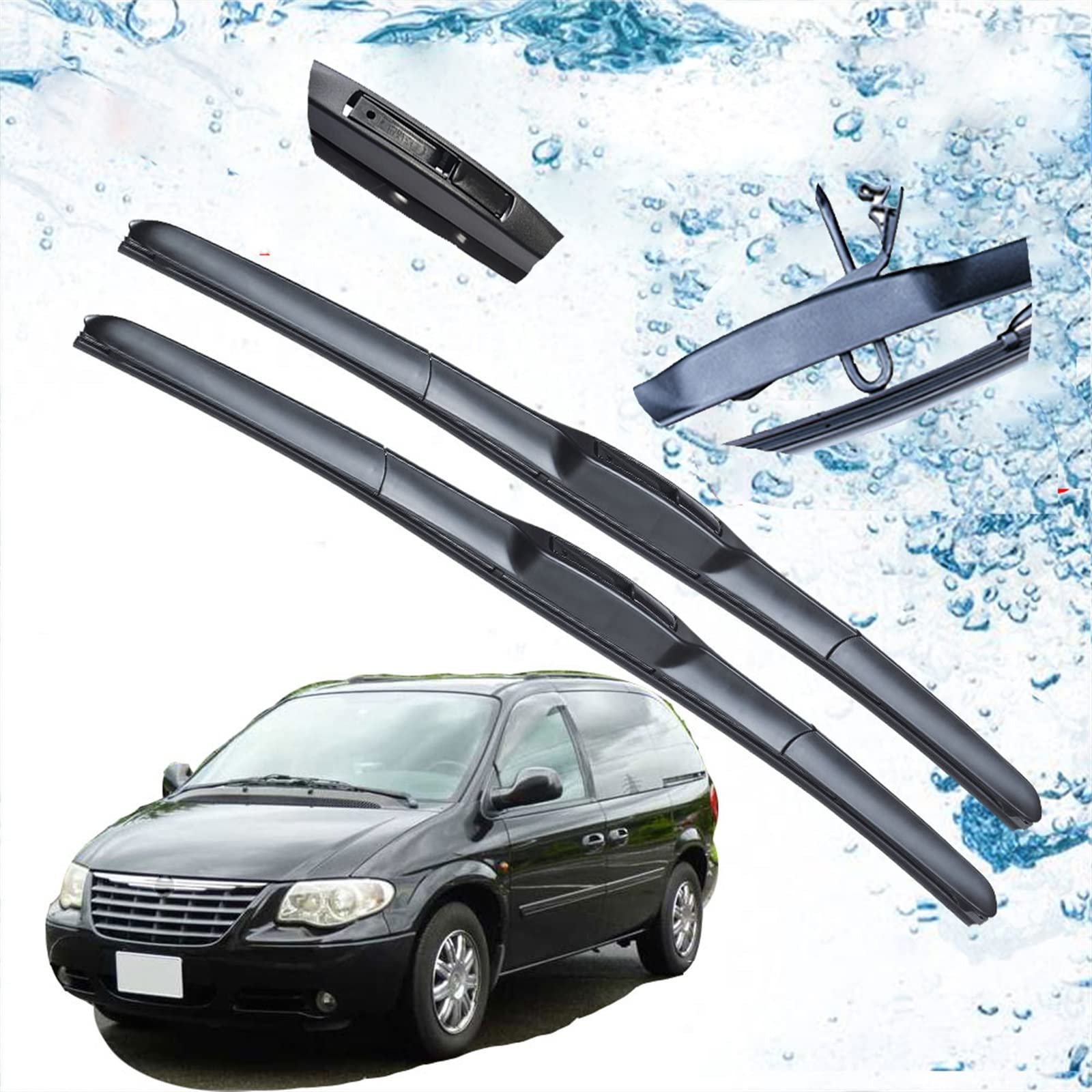 Balais essuie-glace Chrysler Voyager 2001 2002 2003 2004 2005 2006 2007 crochet J