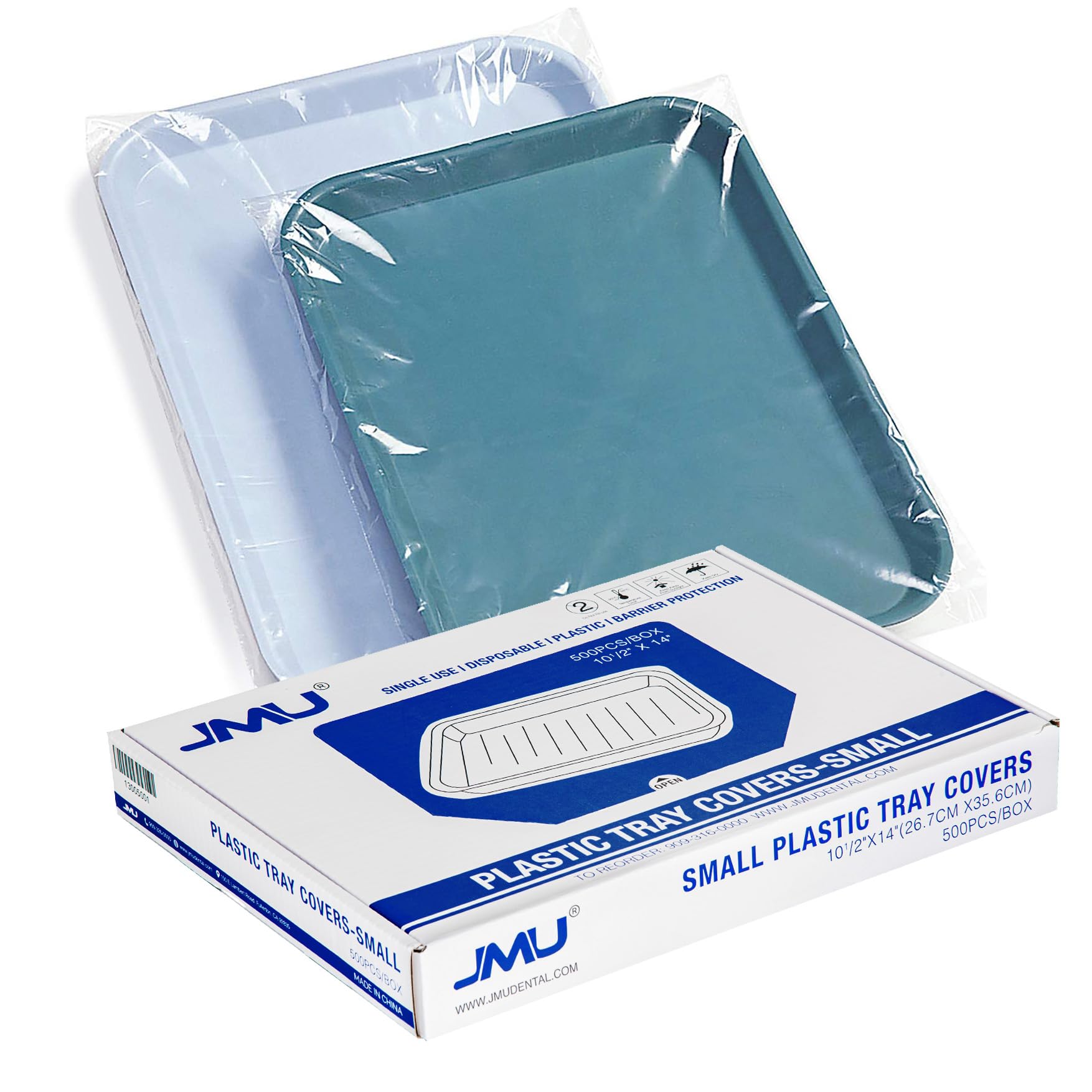 Amazon.com: JMU 500pcs Dental Tray Covers, 10.5