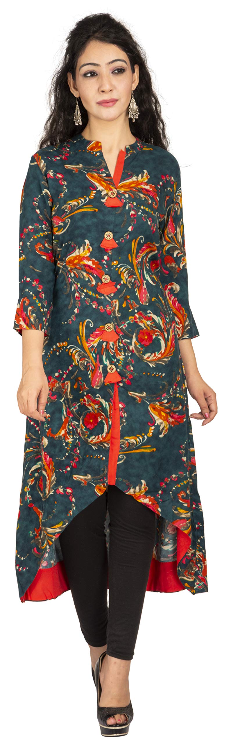 MM LABELS Women's Rayon Kurta (MM-18Rayon)-image-42