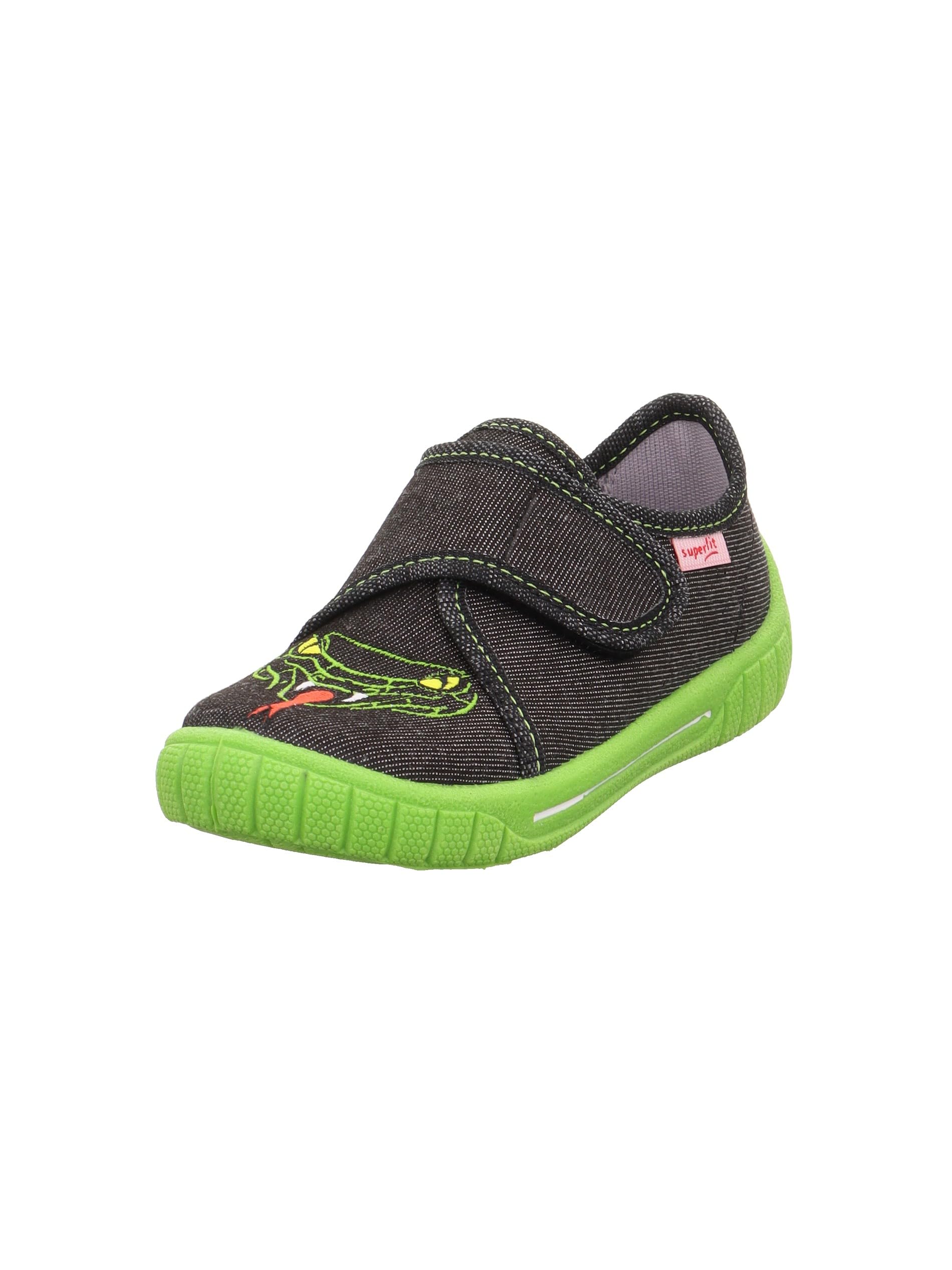 Superfit Boys Bill Slippers, Black 0040, 10 UK Child