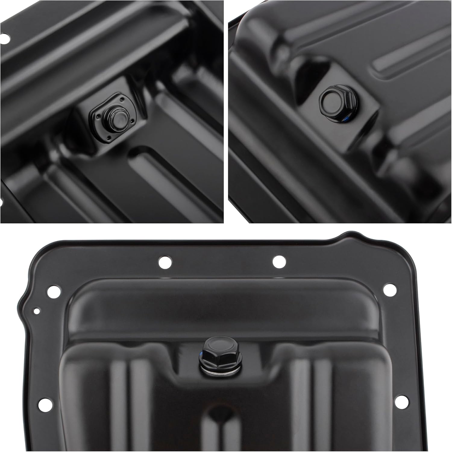 BOXI 264-464 Engine Oil Pan Fits for Dodge Attitude 2012-2014 / for Hyundai Accent Creta Elantra Veloster/for Kia Rio Soul 2012-2020 - l4 1.6L / Replaces 21510-2B000 21510-2B020
