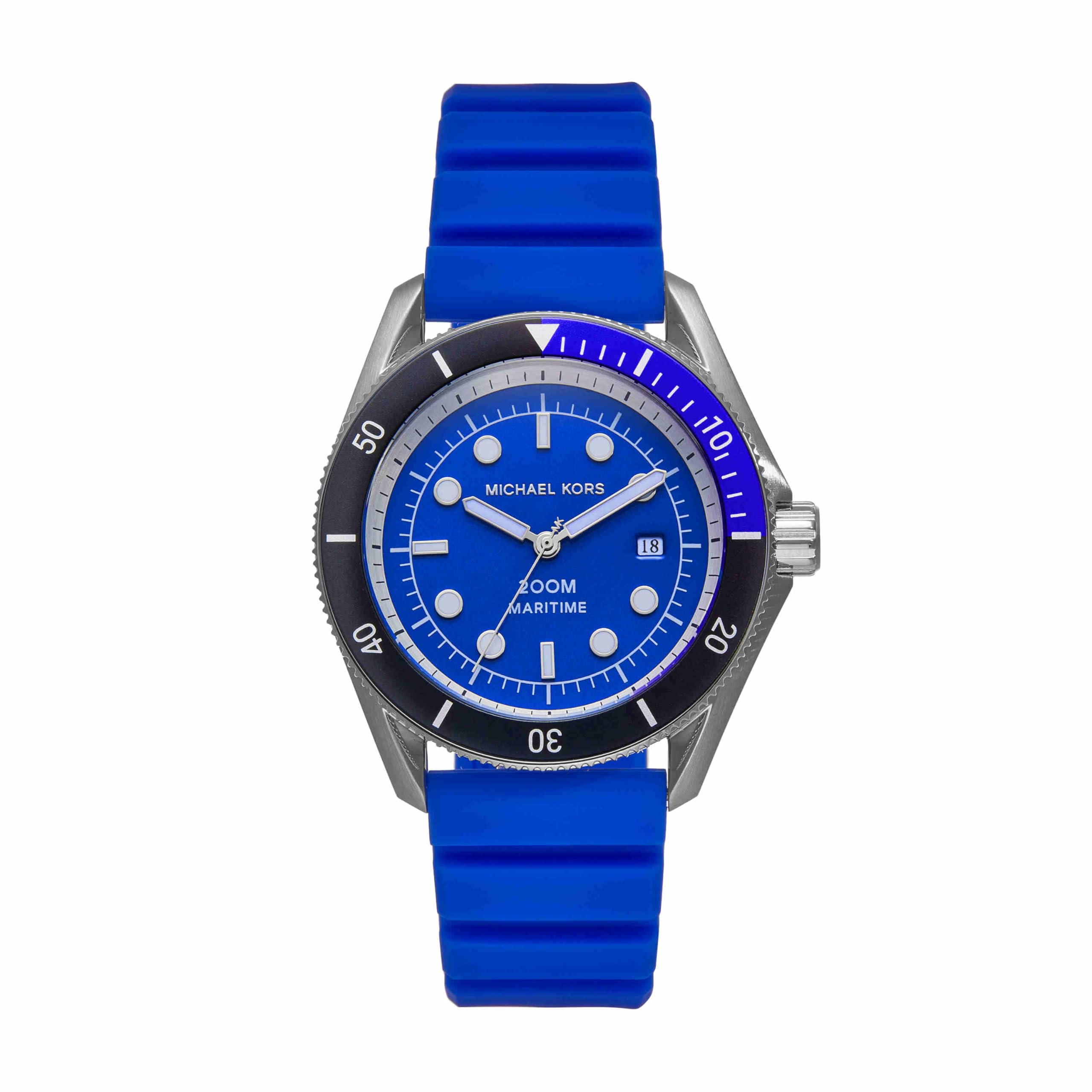Michael Kors Analog Blue Dial Mens Watch-MK9156 (B0CSK63BKG) Amazon Price History, Amazon Price Tracker