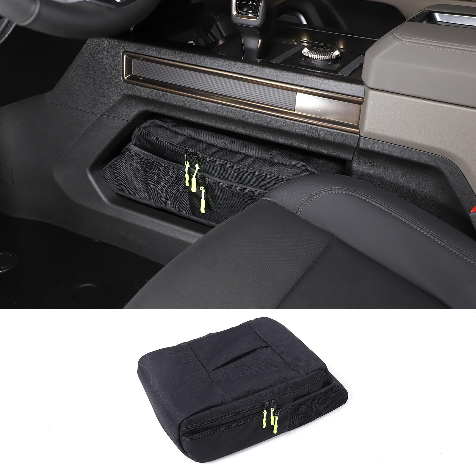 YinanIutos Under Central Control Storage Bag Compatible with 2024 2025 2026 Hummer EV Under Control Organizer Bag Car Organizer Accessories Suitable for Hummer EV