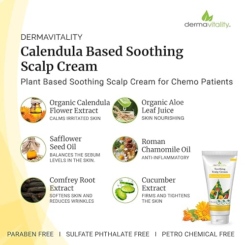 Miniatura 2 de Dermavitality Crema hidratante calmante para el cuero cabelludo Loción orgánica natural para hidratar y calmar el cuero cabelludo - 2 onzas