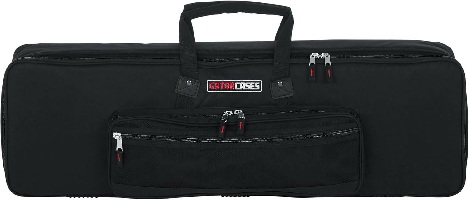 Gator Cases GKB Series Slim 61-Note Padded Keyboard Gig Bag, (GKB-61-SLIM)