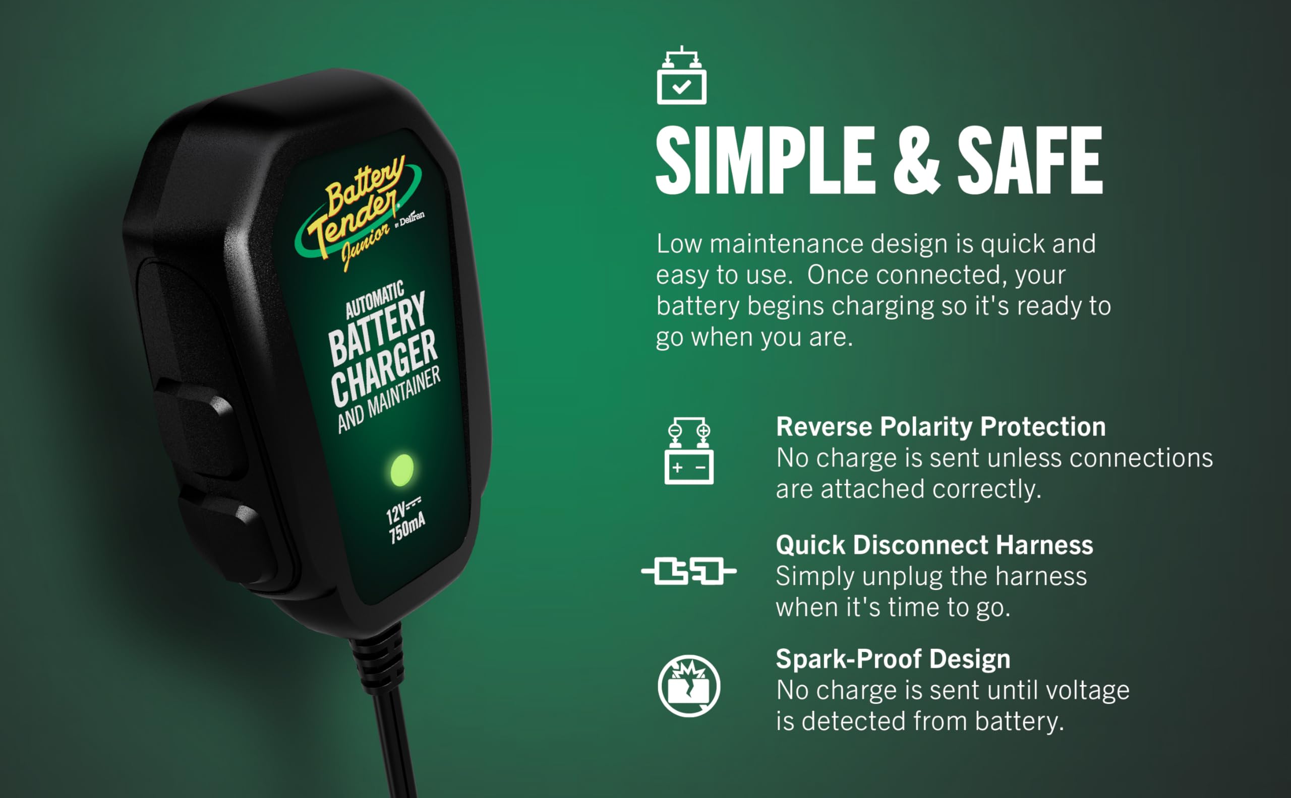 Battery Tender 021 – 0123 Nuova Gara Junior 12 V caricabatteria