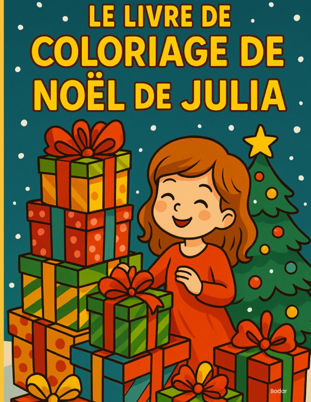 LE LIVRE DE COLORIAGE DE NOËL DE JULIA