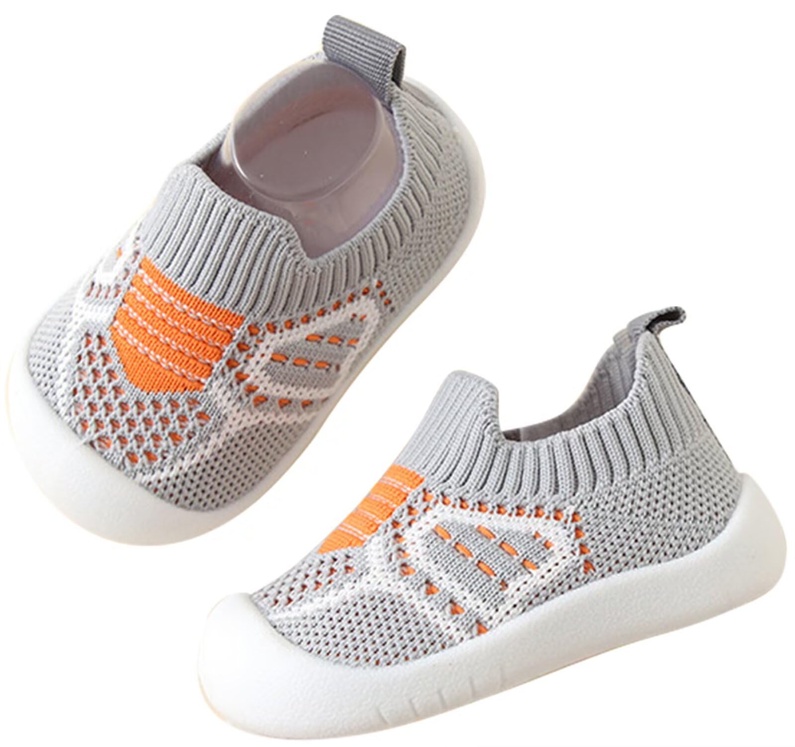 Aggroot Baby Lauflernschuhe Kinder Barfußschuhe Hausschuhe für Mädchen Jungen Baby Schuhe Atmungsaktive Sneaker Babyschuhe rutschfeste