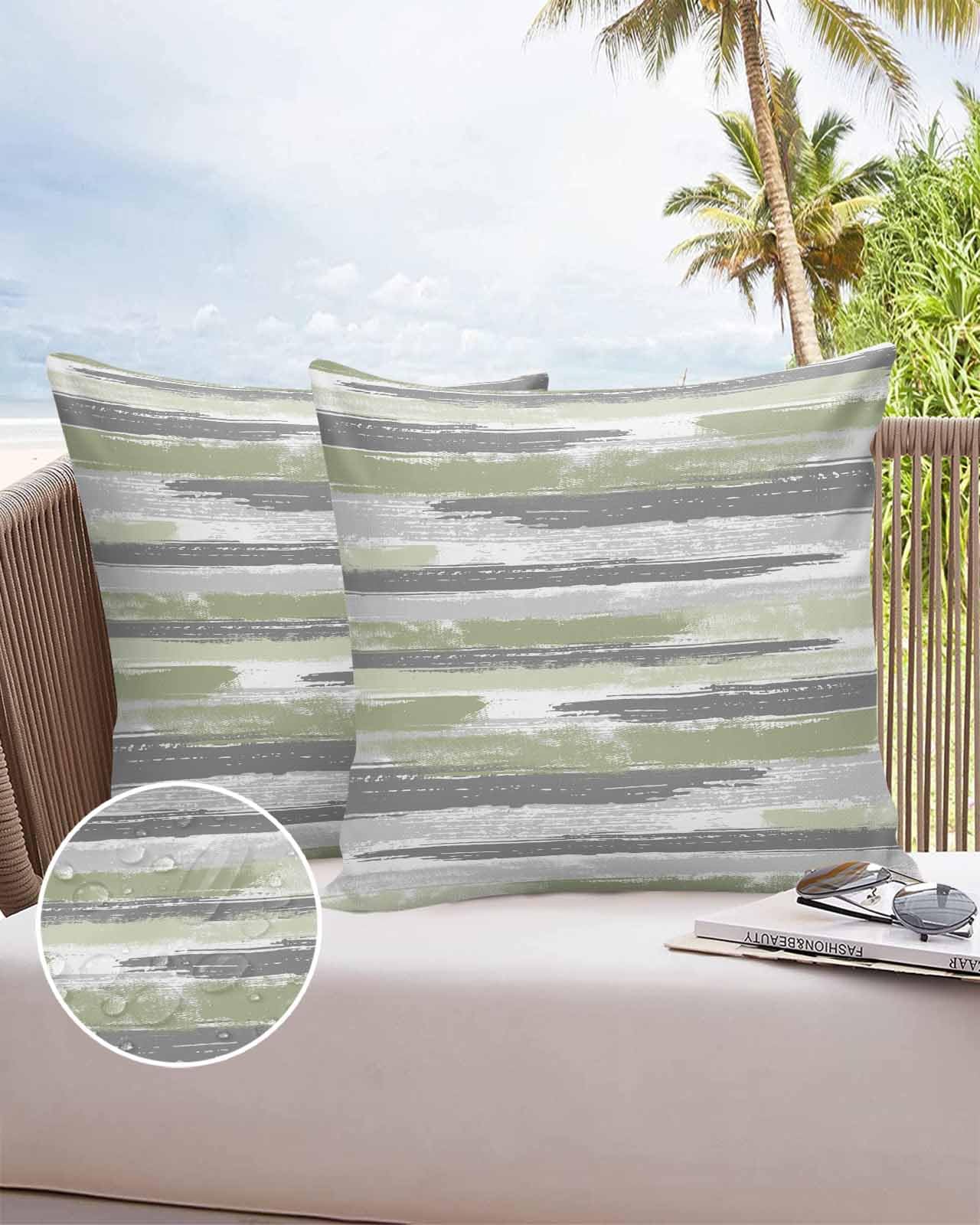 Outdoor Waterproof Throw Pillow Covers 16