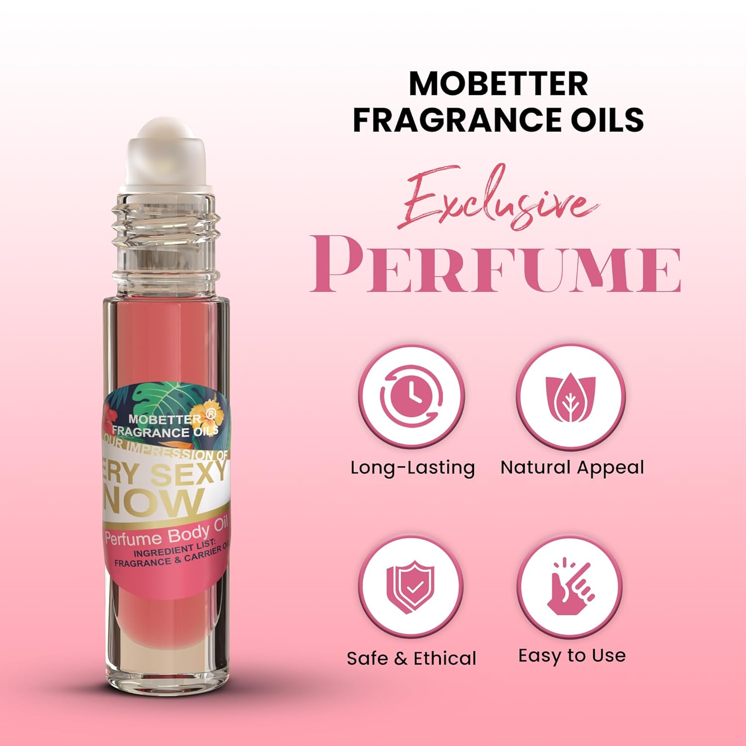 MOBETTER FRAGRANCE OILS' Our Impression of Very Sexy Now VS (W) Women Perfume Body Oil - Image 3