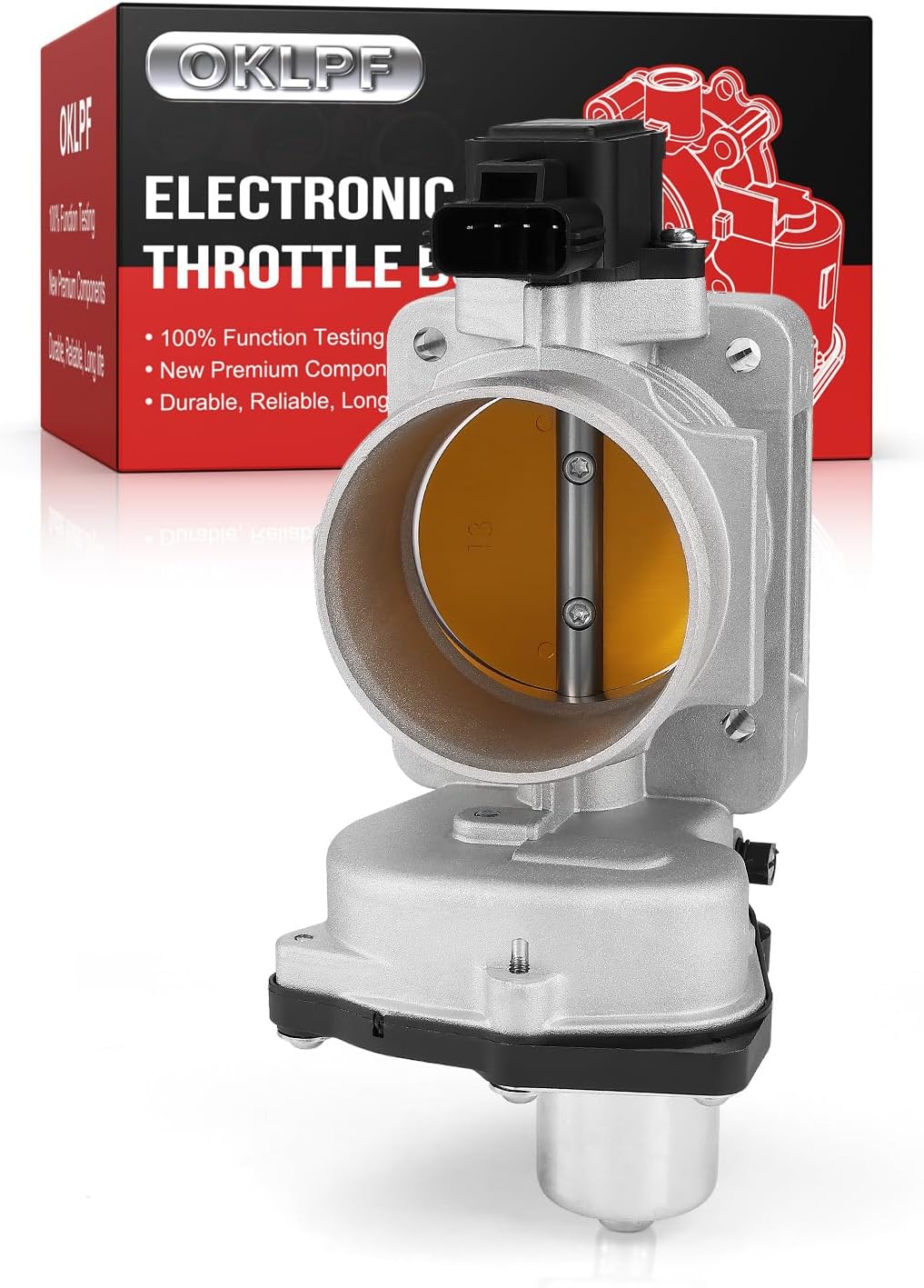 OKLPF Throttle Body Compatible with Ford,Mercury&Lincoln - Crown Victoria, E-150 E250 E350 Super Duty, Explorer, F150, Taurus, Mustang,Grand Marquis MKT Replace#3L5Z9E926AA