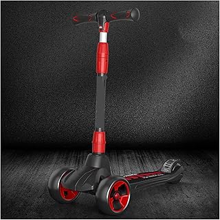 GAOTTINGSD Scooters for Kids Scooters for Adults 3 Wheel Kids Scooter, Kick Scooter With Flashing Wheels, Adjustable Handlebar&Easy Fold, Lightweight Scooters Toddlers Children Boys And Girls