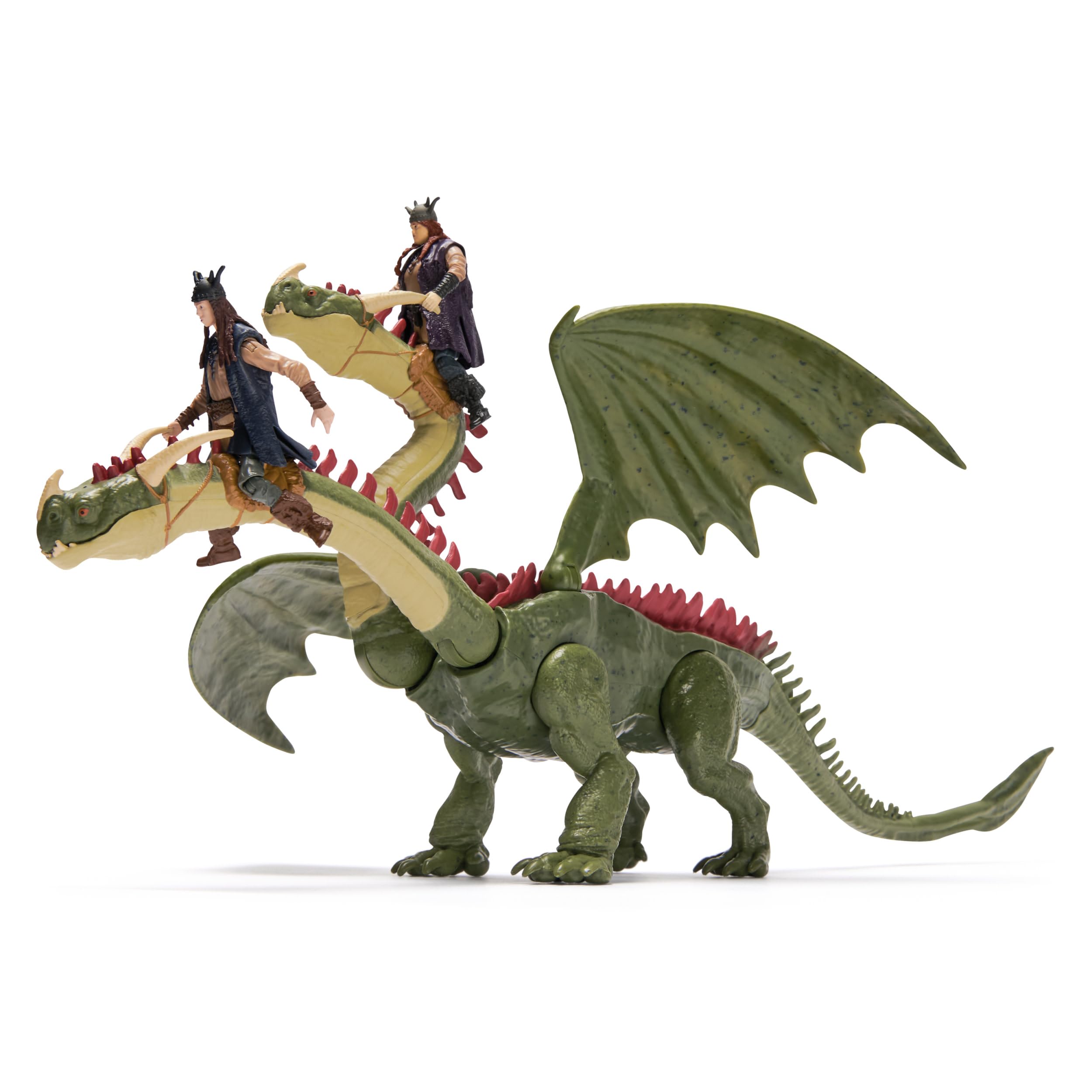 DreamWorks Dragons How to Train Your Dragon, Orribilante, Testadura e Testabruta, Giocattoli per Bambini, 4+ Anni