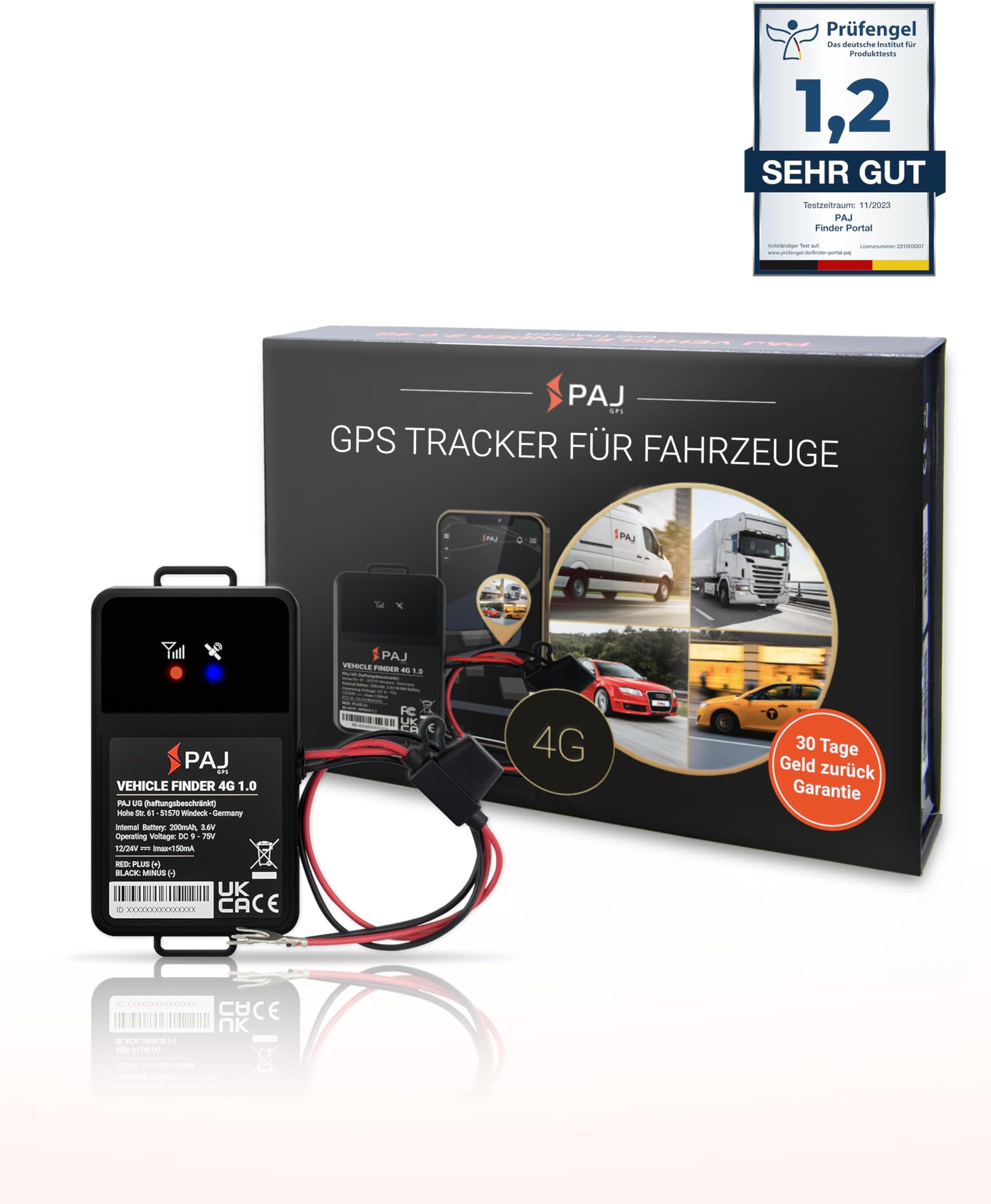 GPSLive DB24G GPS Tracker Auto, Motorrad, Wohnmobil, KFZ Made in EU