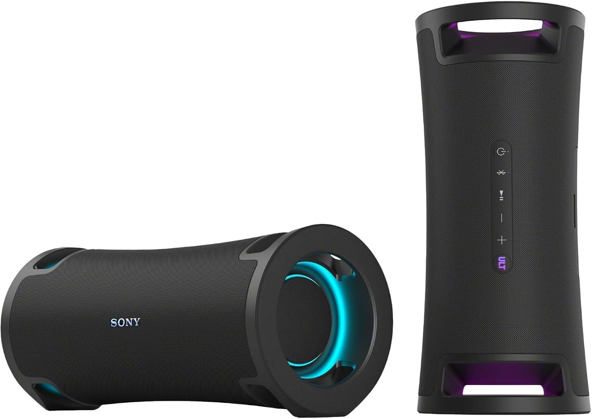 ULT Field 7 SRSULT70 Wireless Portable X-Balanced (Stereo Pair, Black) | Bluetooth Fast Pair, Multipoint Connection, (2 items)
