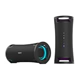 ULT Field 7 SRSULT70 Wireless Portable X-Balanced Speaker with Bluetooth Fast Pair&comma; Multipoint Connection&comma; and Expressive Lighting &lpar;Stereo Pair&comma; Black&rpar; Bundle &lpar;2 Items&rpar;