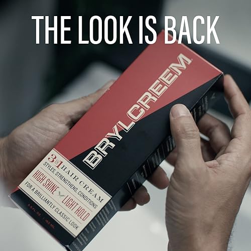 Miniatura 5 de Brylcreem Crema para el cabello 3 en 1 brillante peinar y acondicionar para hombres sin alcohol 55 onzas