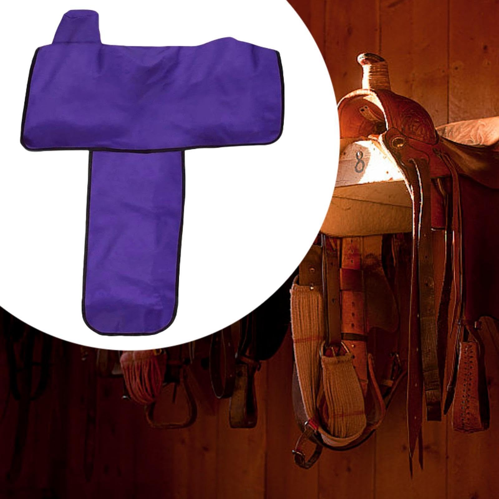 Funda para Silla de Montar Estilo Western, Funda Ligera, Porta Silla de Polvo, Protección para Sillas de Montar Western.