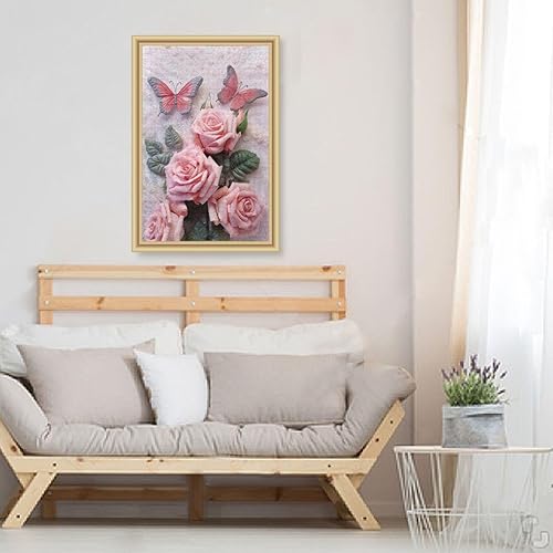 Miniatura 6 de Pink Rose Jigsaw Puzzles 500 Pieces for Adults,Learning Educational Puzzles,Difficult and Challenge Families Toys with Mesh Storage Bag 2011862