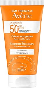 Avène Crema con Protector Solar Fps50+, Sin Perfume, 50ml