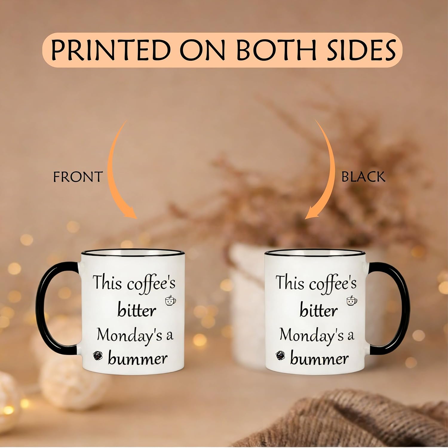 Funny Coffee Mug for Women Men Coworker Friends, Funny Gifts for Dad, Mom from Son, Daughter, Birthday Christmas White Elephant Gifts For Adults Boss Employer, 11 Oz - Image 6