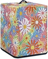 Vista 8 de Cubierta cuadrada para freidora de aire, accesorios para freidora de aire con bolsillo para accesorios para freidora de aire de 5 a 6 cuartos