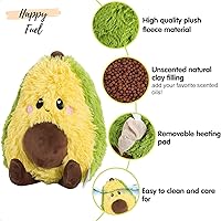 Vista 11 de Crustacean - Almohadilla térmica sin perfume para microondas para mujer, animal de peluche cálido y acogedor calentable, bolsa de calor caliente