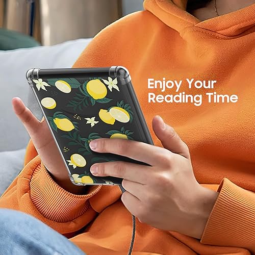 Miniatura 147 de MoKo Funda para Kindle Paperwhite de 6.8" (11ª generación-2021) y Kindle Paperwhite Signature Edition, ultra transparente, suave, flexible, Negro