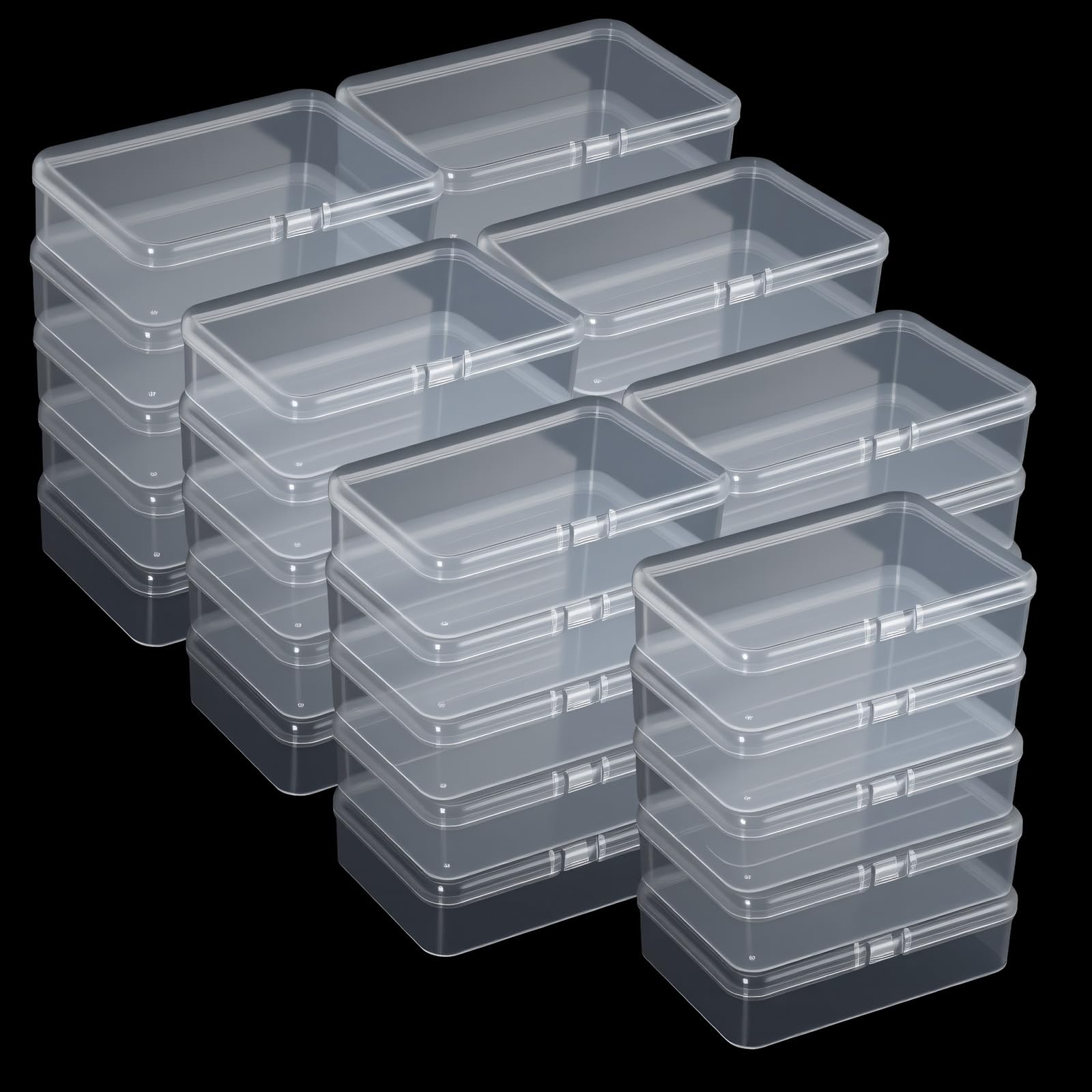 Boîtes de rangement 10,4 x 7,6 x 2,5 cm pour trier vos petits bijoux