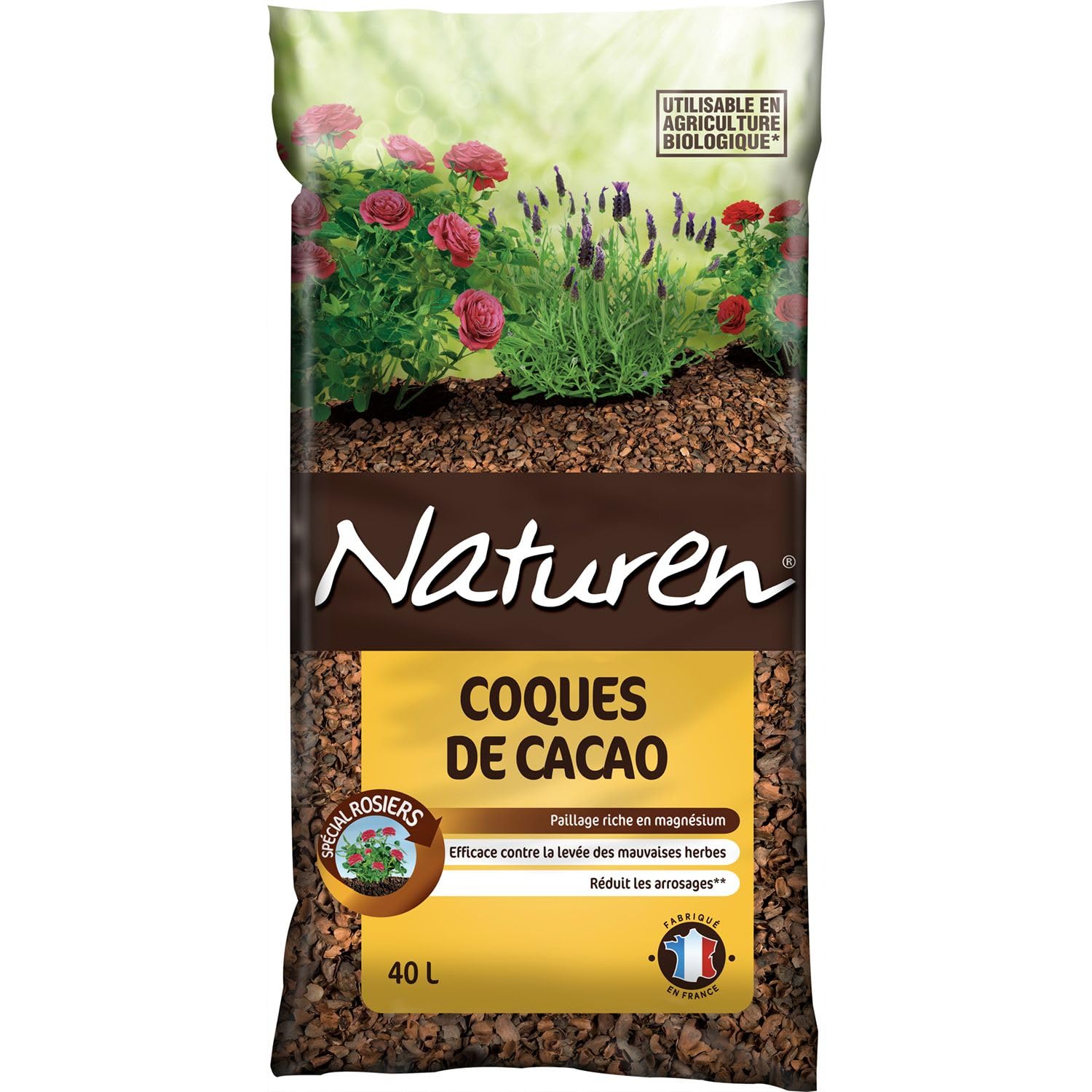 NATUREN® paillage Coques de Cacao