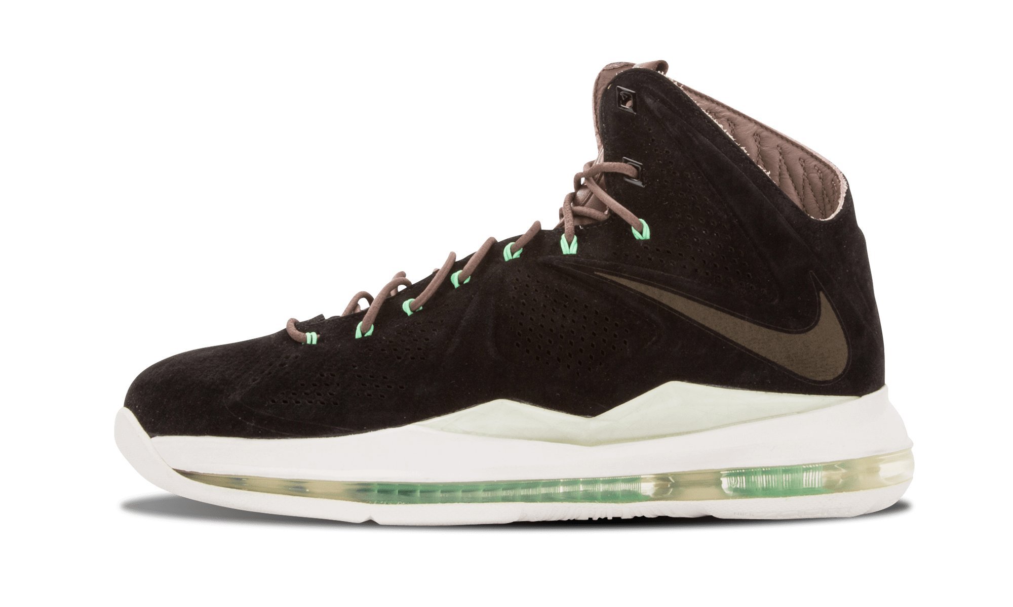Nike Lebron 10 EXT QS - 8 "Black Suede" - 607078 001