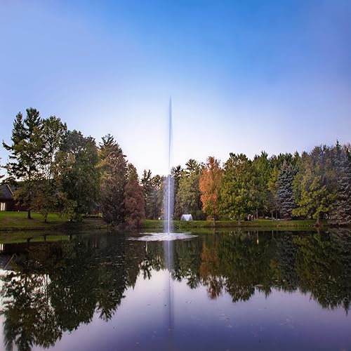 Miniatura 8 de Scott Aerator Fuente Gusher 1/2 HP 115V Aireador de estanque con cable eléctrico de 70 pies | Fuente decorativa para estanques | Fuente de aireación