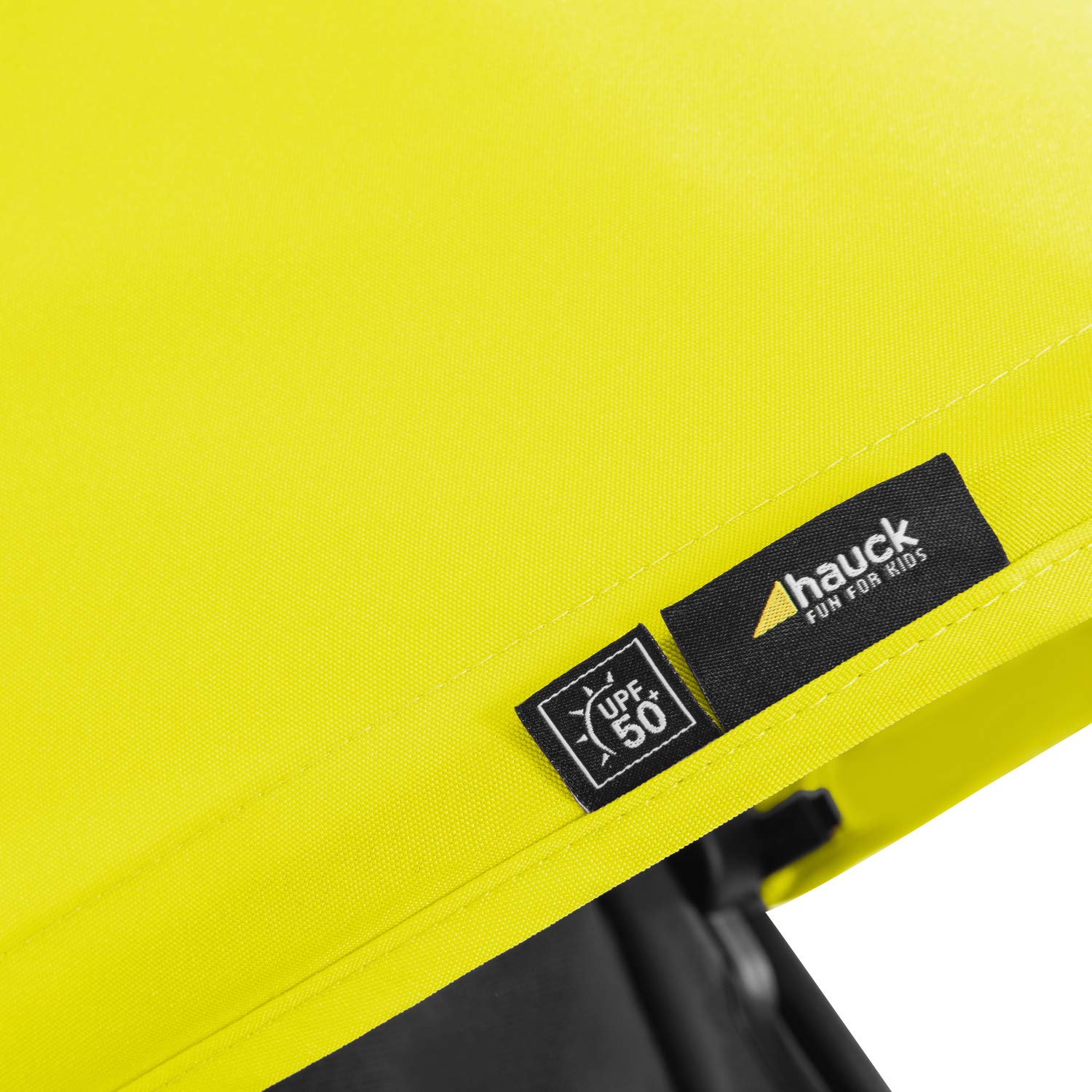 hauck Swift X Canopy, Amarillo Neon - Capota Compatible Solo con Sillas de Paseo Swift X - Parasol Carro Bebe con Protección UV 50+ y Zona de Ventilación