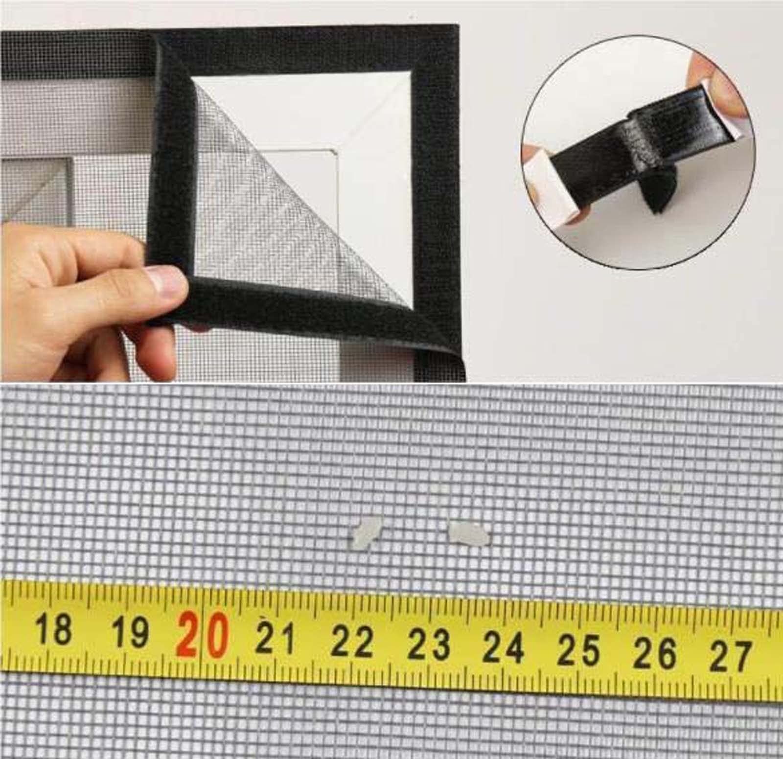 4 Stück Fliegengitternetze Für Fenster, 130x150c  Produktbild-Vorschau 4