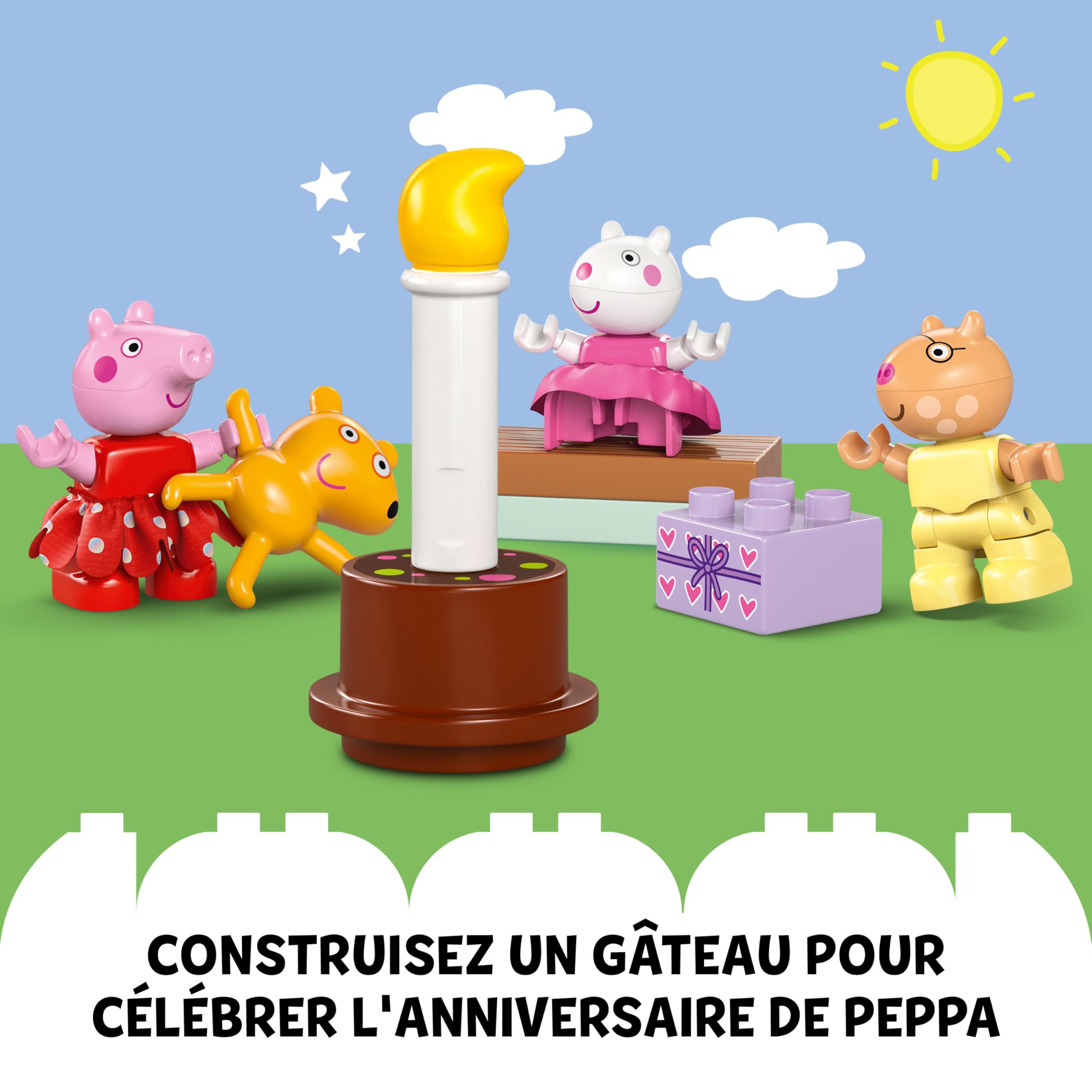 Peppa Pig – Coffret Caravane De Camping 2-en-1 – Figurines Peppa, George Et Birgit – 6 Accessoires – Dès 3 Ans