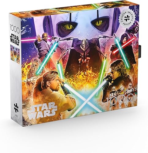 Buffalo Games - Silver Select - Star Wars - If You're Not With Me - Rompecabezas de 1000 piezas para adultos desafiante rompecabezas perfecto para