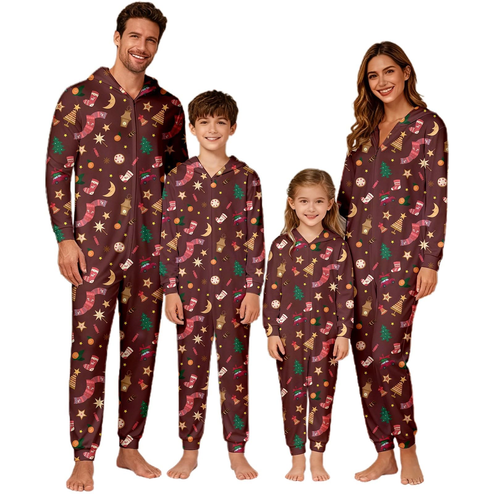 Weihnachtspyjama Familie Set Weihnachtsschlafanzüge Family Damen Herren Kinder Weihnachts Schlafanzug Weihnachts Schlafanzug Familie Witzige Lang Winter Weihnachtspyjama