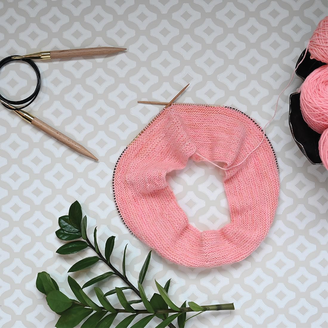 Lana Grossa Aiguille De Tricot Circulaire En Bambou 80 Cm/5