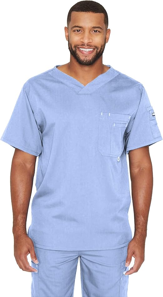 V-Neck Medical Scrub Top 