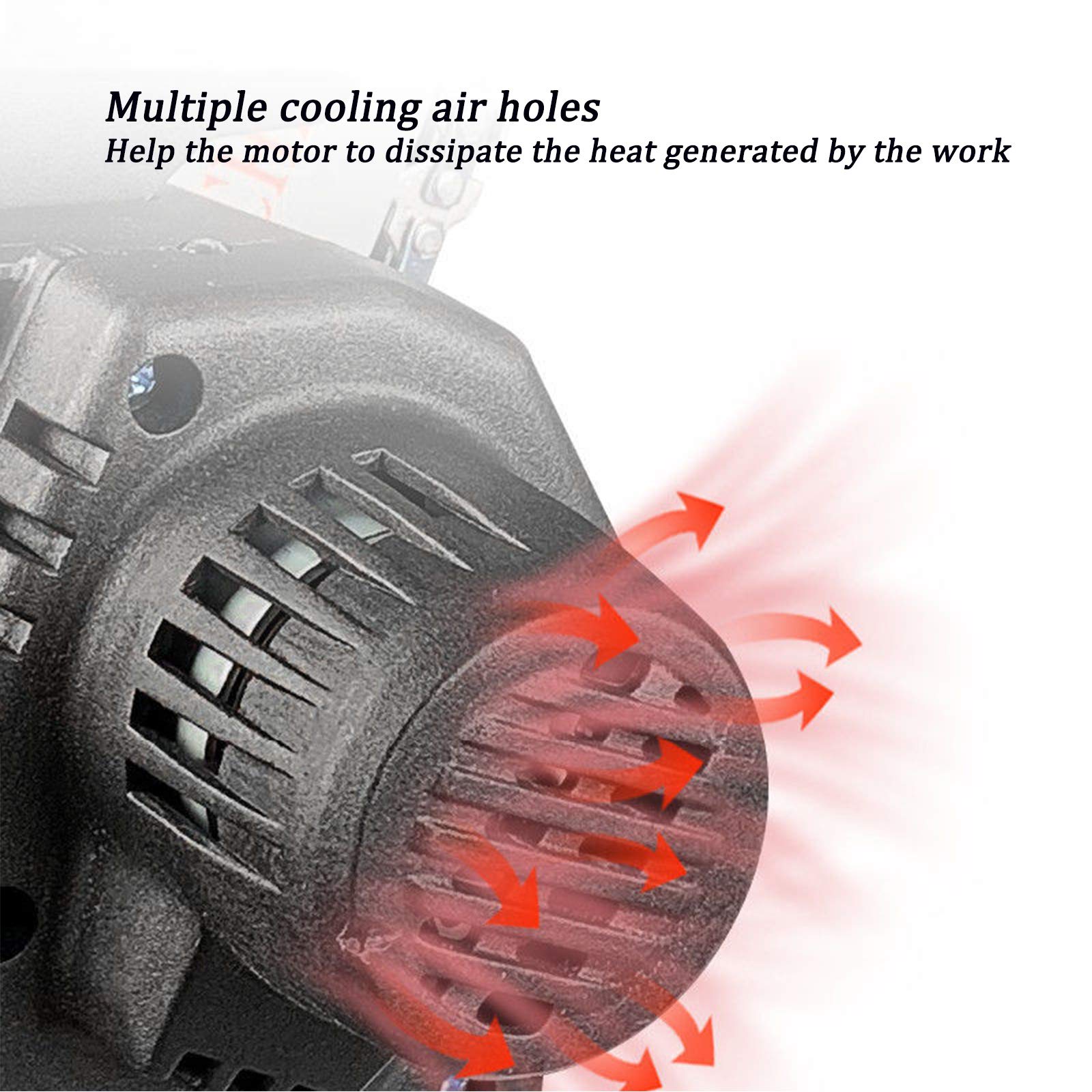 Minimotosierra portátil inalámbrica, 4 Pulgadas Motosierra De Tijeras De Podar Cadenas Para Cortar ​con batería con bloqueo seguridad, uso con una sola mano,mini motosierra eléctrica pequeña mano