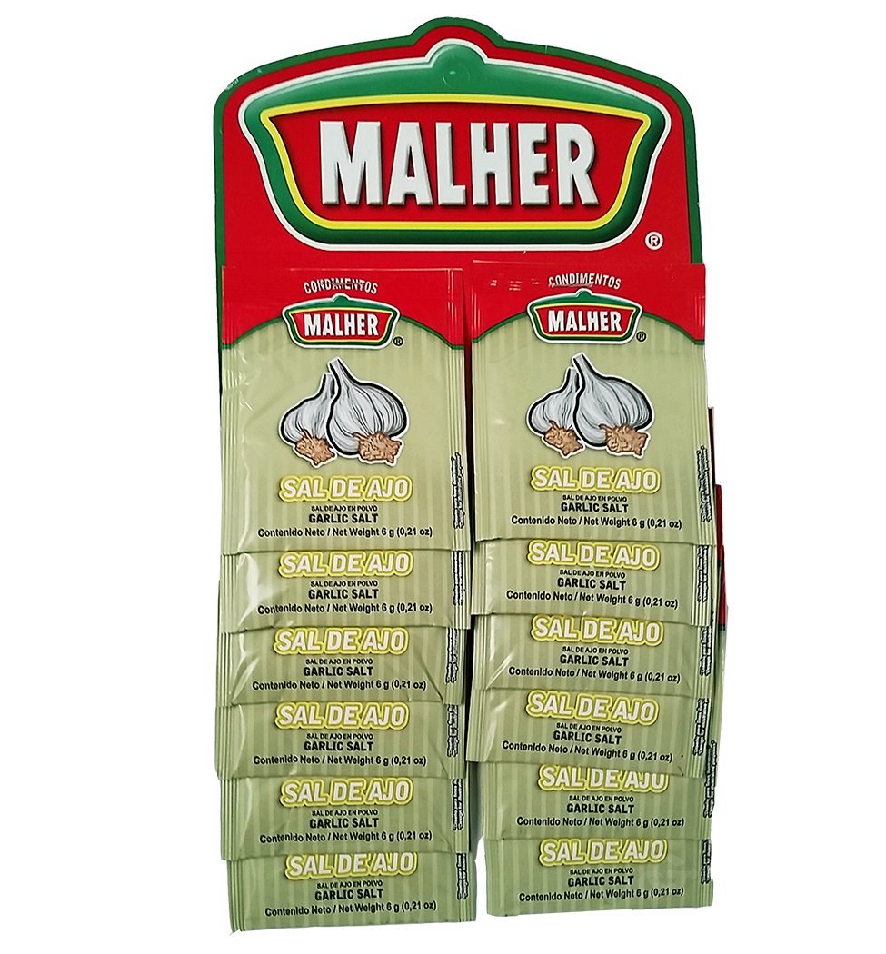 Malher, Garlic Salt, 0.21 Ounce